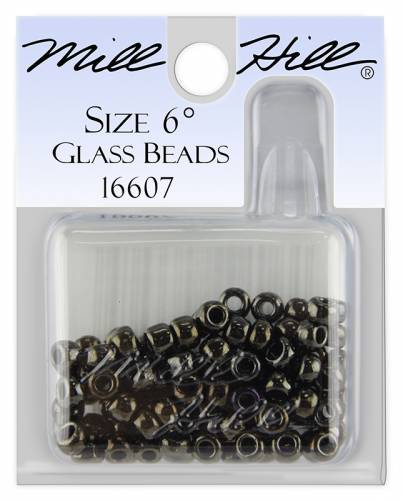 16607 бисер Mill Hill, 6/0 Umber Glass Beads фото 3