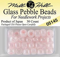 05145 бисер Mill Hill, 3/0 Pale Pink Pebble Glass Beads