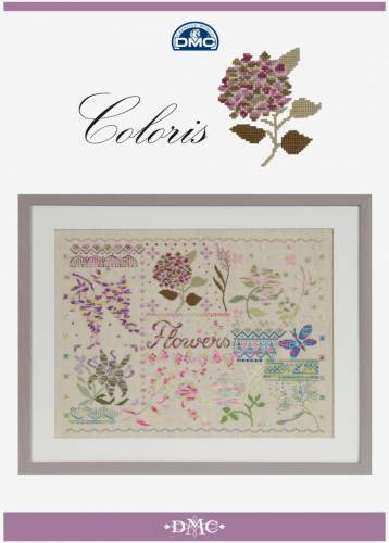 Схема-буклет Flowers Coloris DMC 15276/22