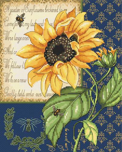 Набор для вышивки крестиком Sunflower Melody Letistitch LETI 998
