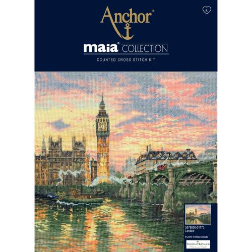 Набір для вишивання хрестиком London Anchor Maia 5678000-01173 фото 3