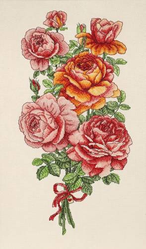 Набор для вышивки Розы Alisena 1257