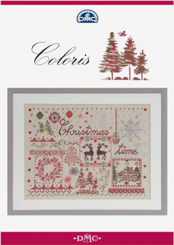 Схема-буклет Christmas Coloris DMC 15277/22
