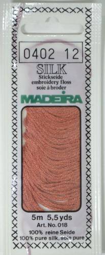 0402 шовкове муліне Madeira Silk Rust фото 2